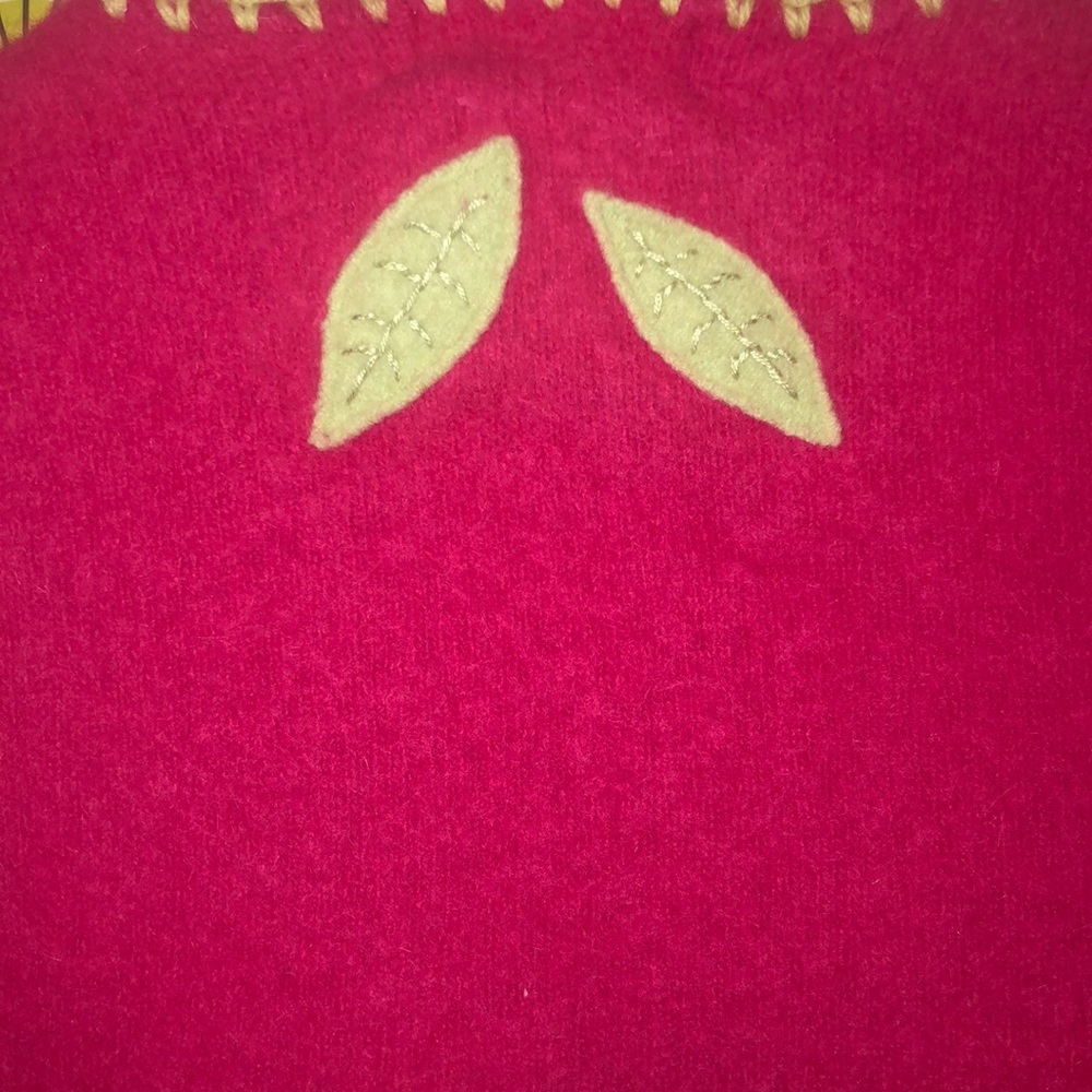 Bohemian Girl Sweater Coat sz 7 Green Sleeve - Picture 7 of 7